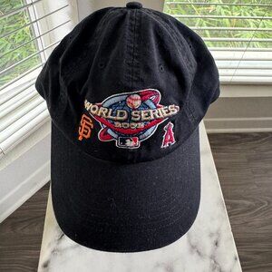 San Francisco Giants vs. Los Angeles Angels 2002 World Series Hat | Official MLB